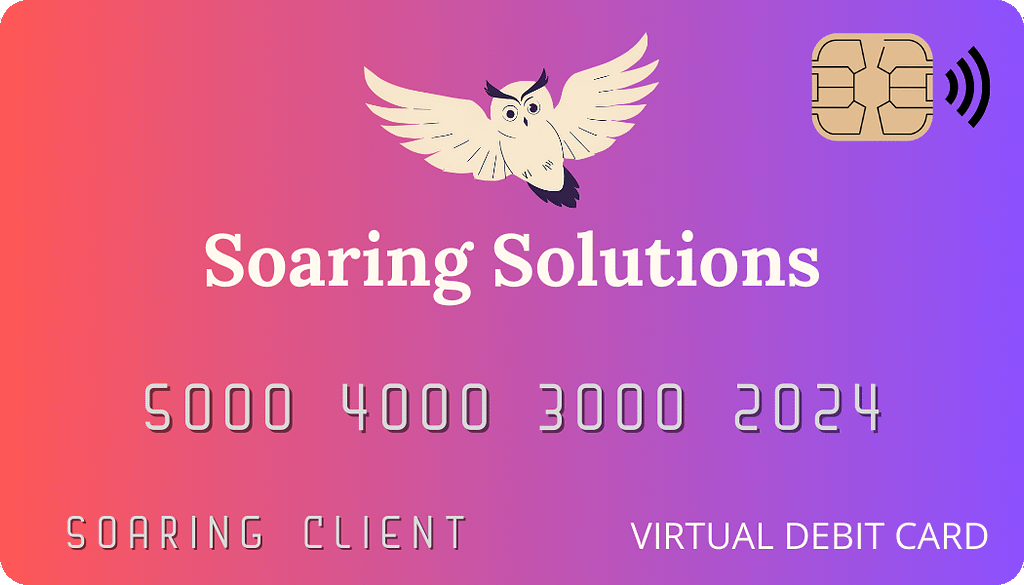 Soaring Solutions Virtual Debit Card image